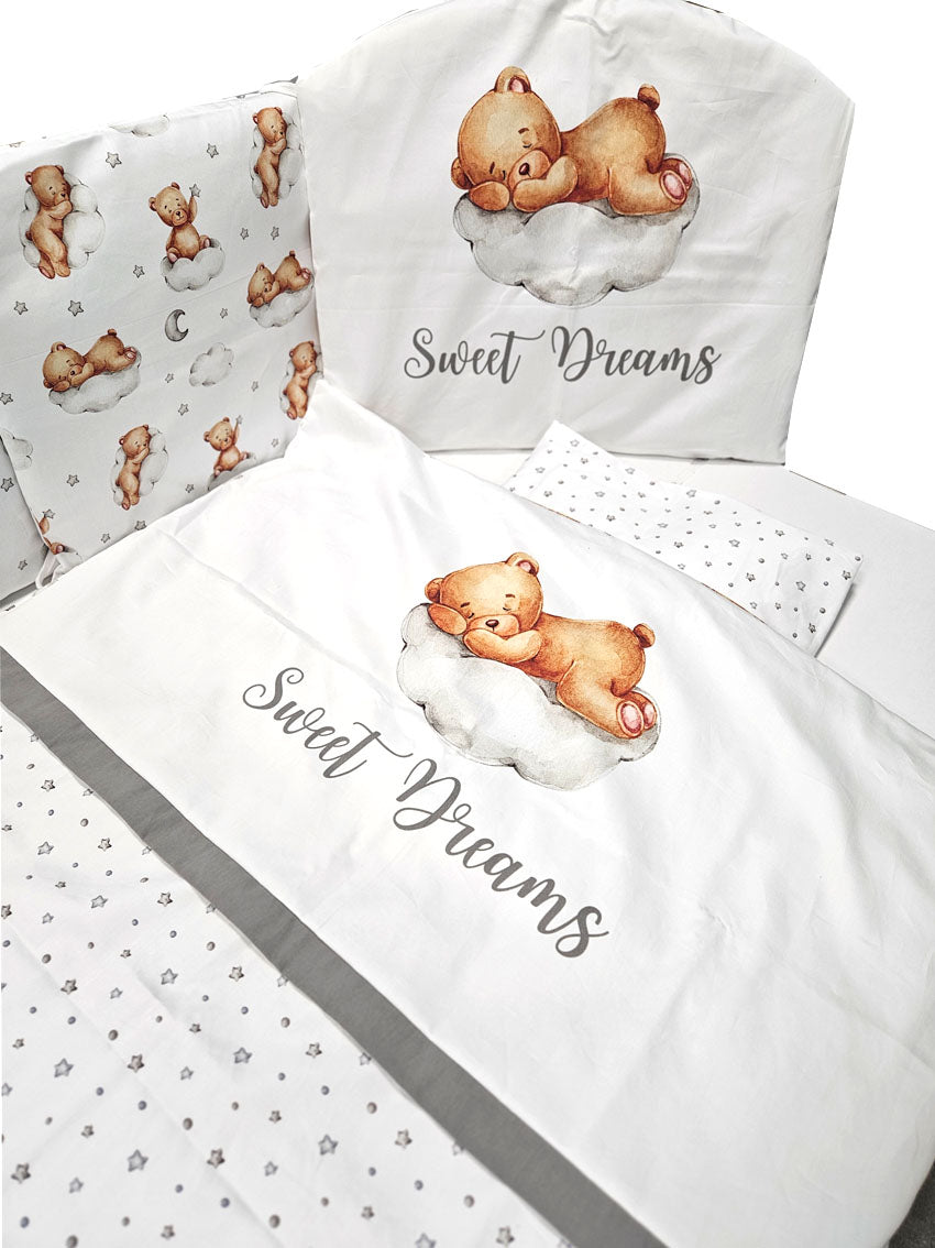 Premium exclusive bedding - 6-piece - Sleepy little bear