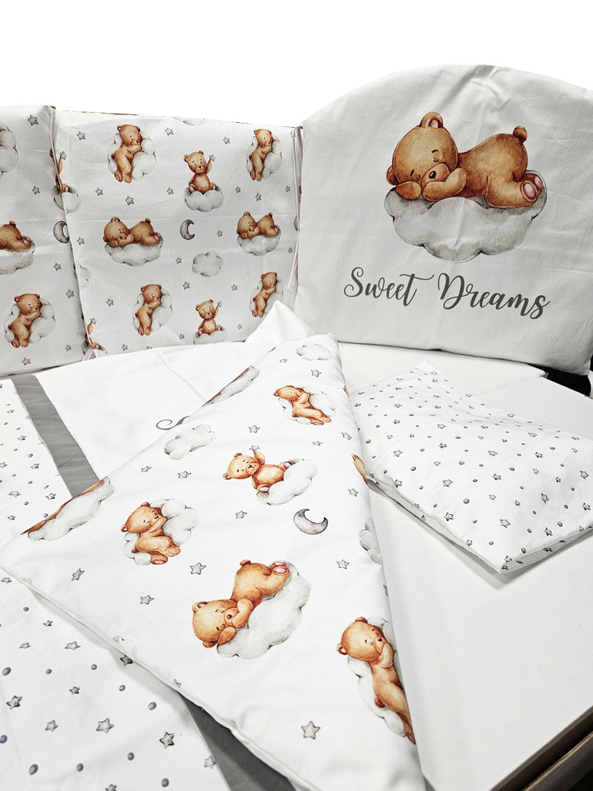 Premium exclusive bedding - 6-piece - Sleepy little bear