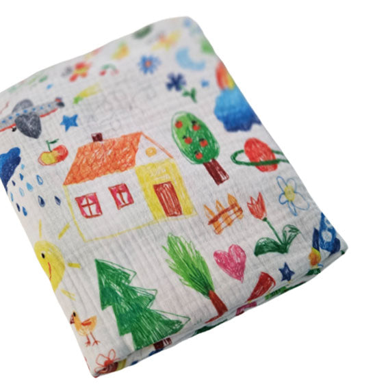 Muslin tetra dekica - Kids drawing