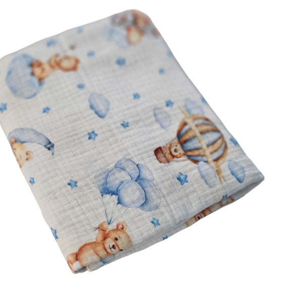 Muslin tetra dekica - The blue dreamer bear