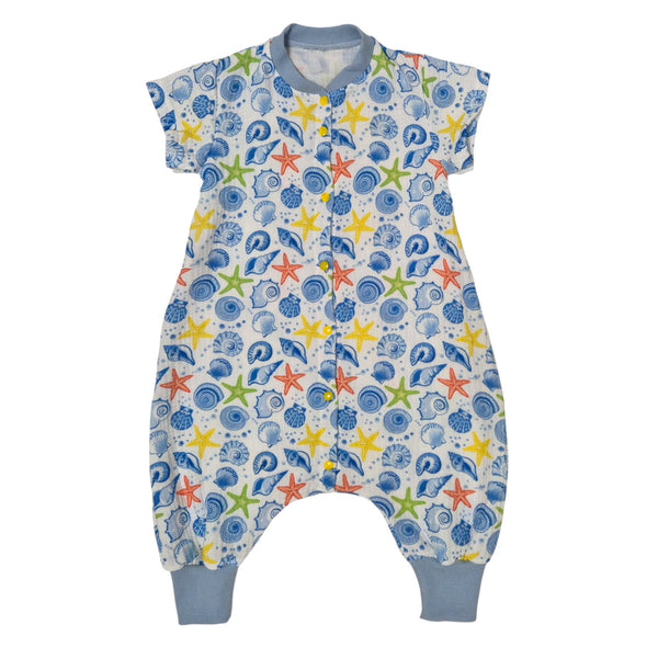 Single-layer muslin sleeping bag with legs - Marine World