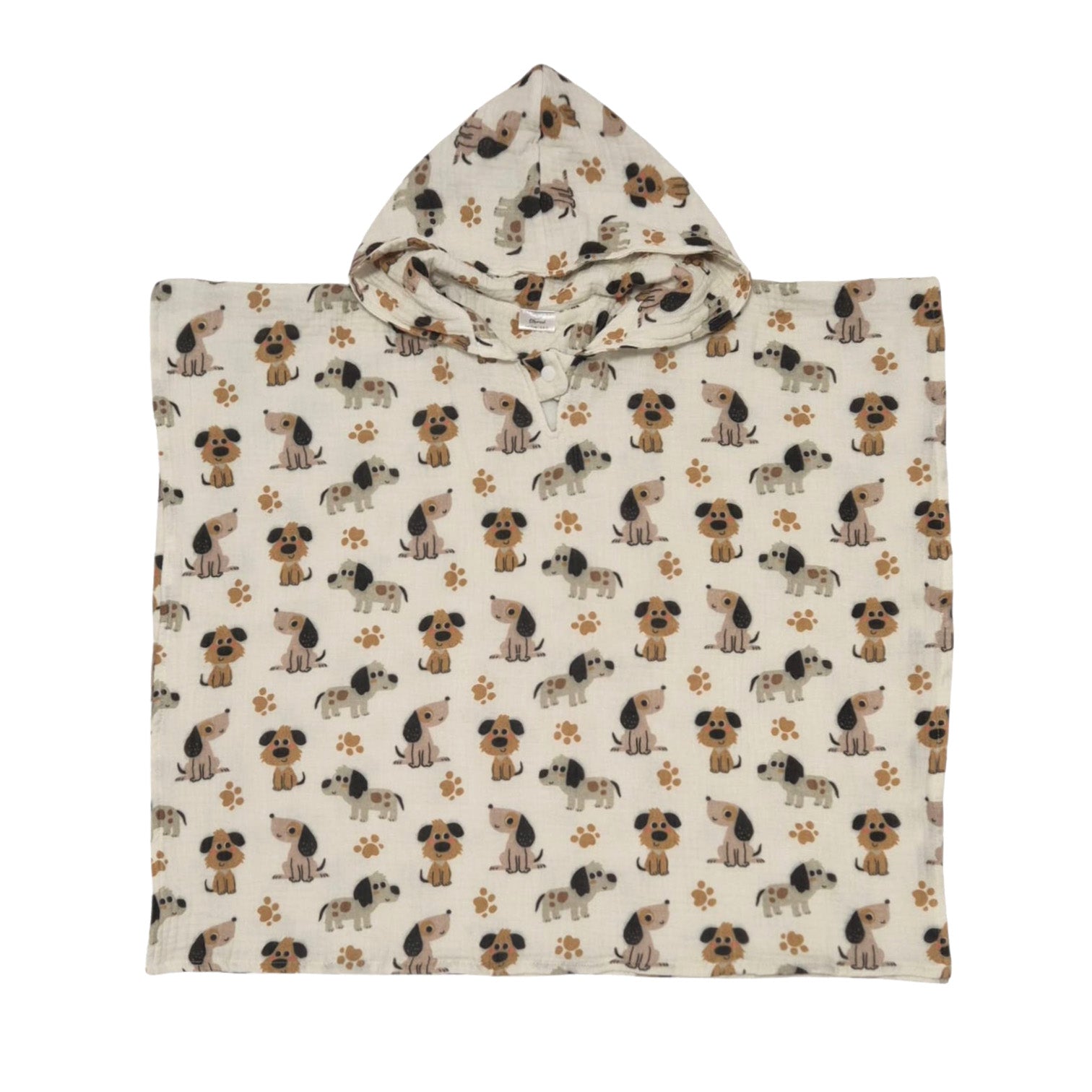 Muslin Poncho - Puppies