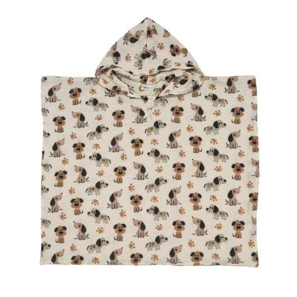 Muslin Poncho - Puppies