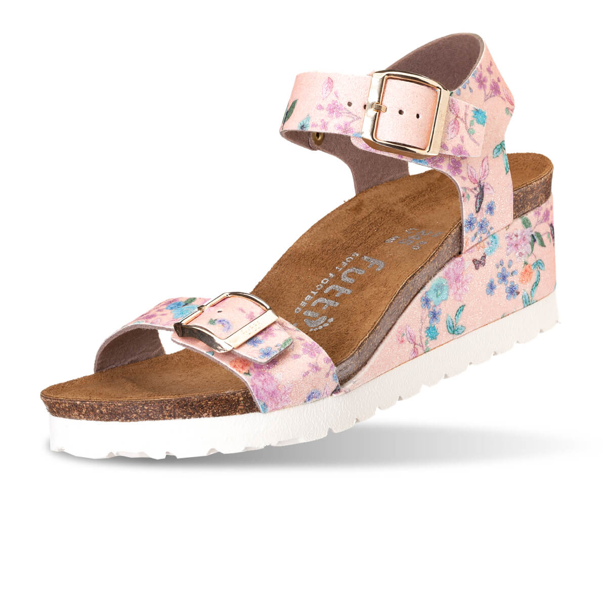 Nina Pink Flowers Glitter