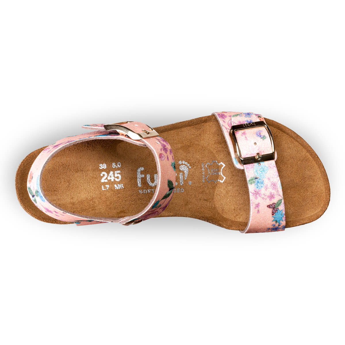 Nina Pink Flowers Glitter