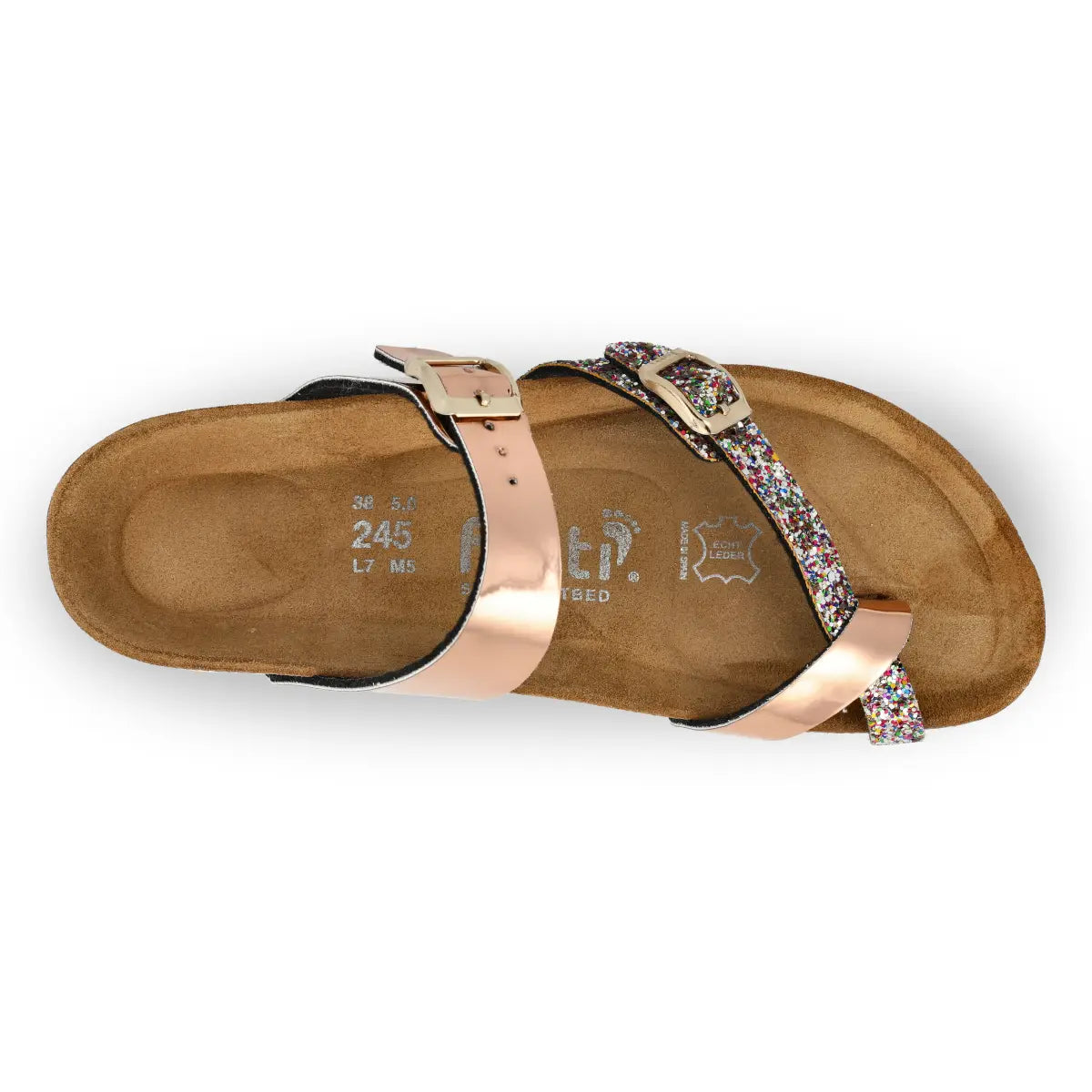 Hana Rose Gold Glitter