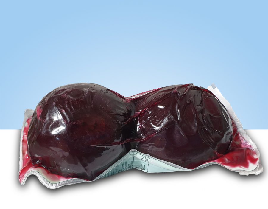 Cooked beetroot, package