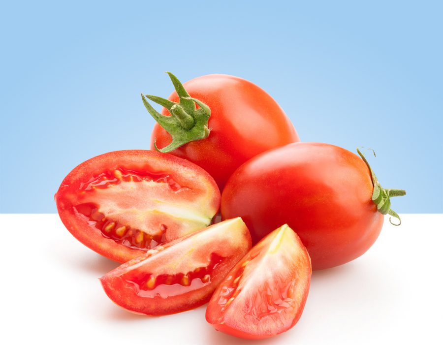 Extra pear tomato, piece