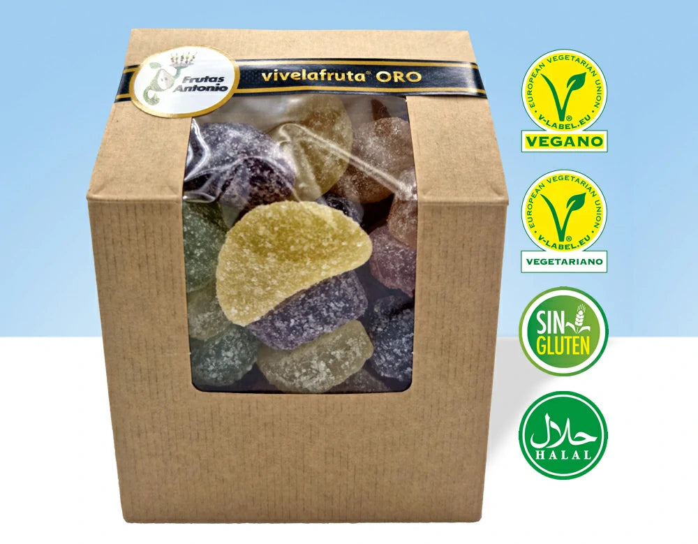 Caramelos de Frutas Veganos, 350g