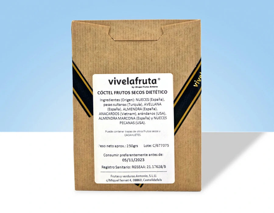 Mezcla de Nueces Dietéticas, 250g