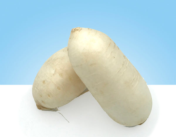 Nabo blanco fresco entero, variedad redonda