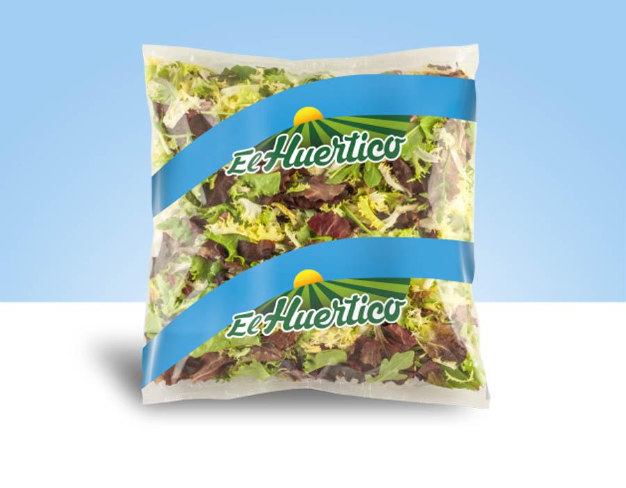Bolsa de ensalada Mezclum El Huertico 350gr