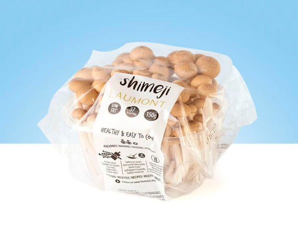 Seta Shimeji Marrón Laumont en bandeja de 150 gramos