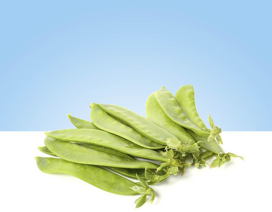 Tirabeques frescos en vaina, paquete de 300gr