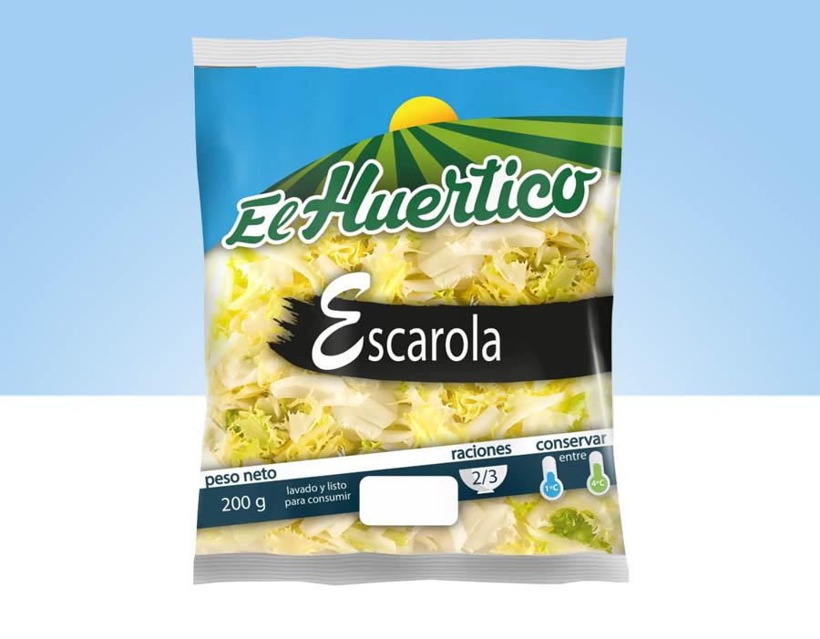 Bolsa de escarola rizada El Huertico 200gr