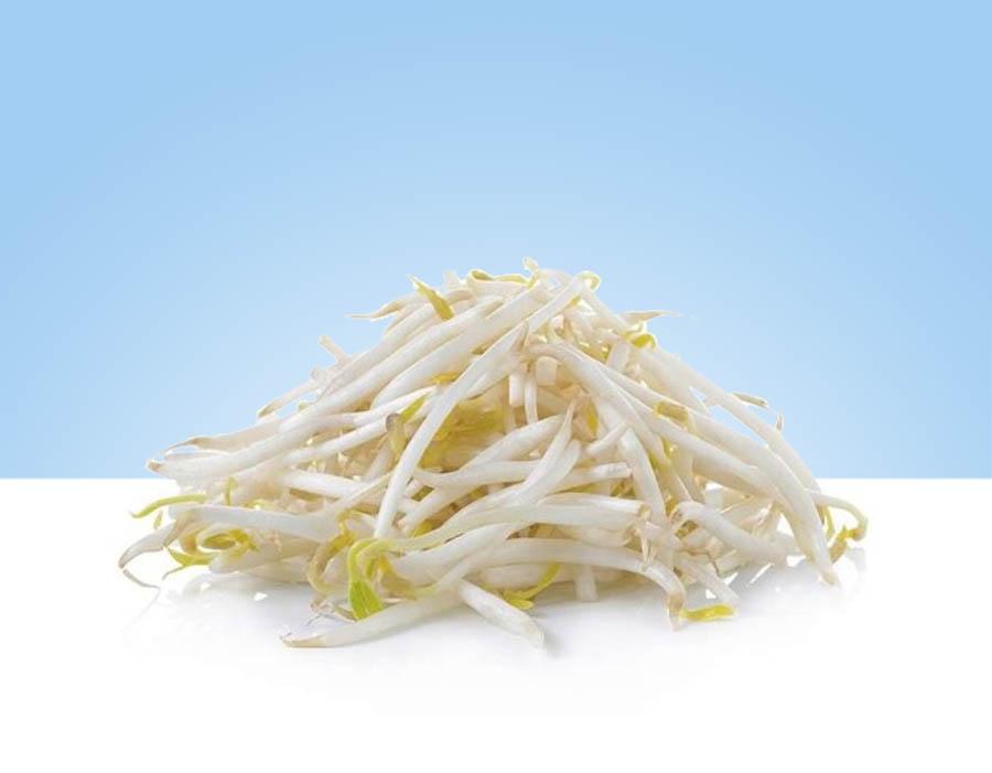 Brotes de soja frescos en bolsa de 200gr