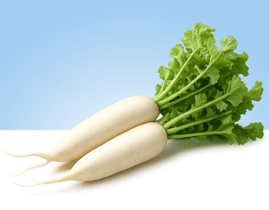 Nabo Daikon entero fresco, venta por unidad