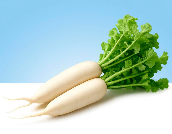 Nabo Daikon entero fresco, venta por unidad