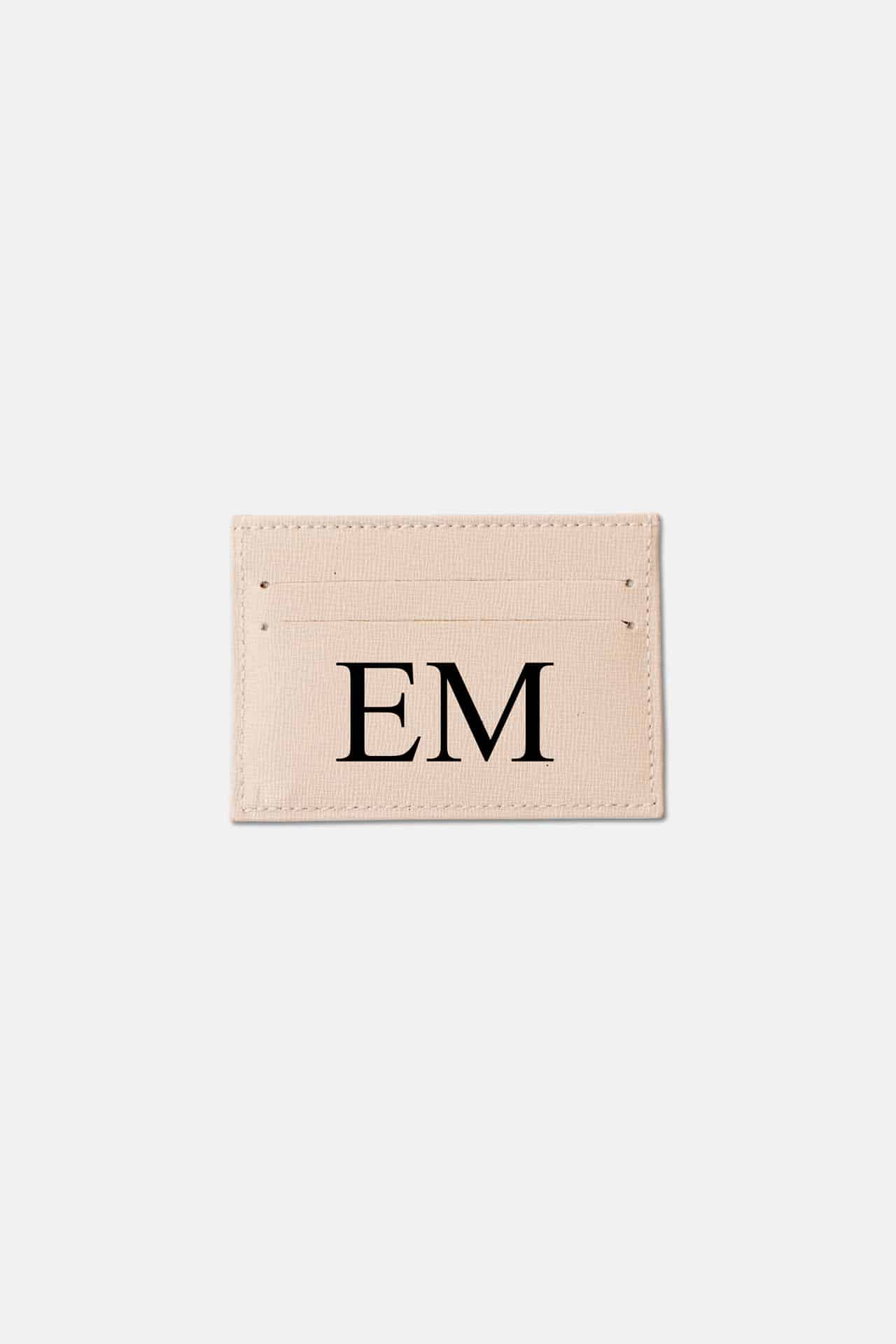 Personalized card holder