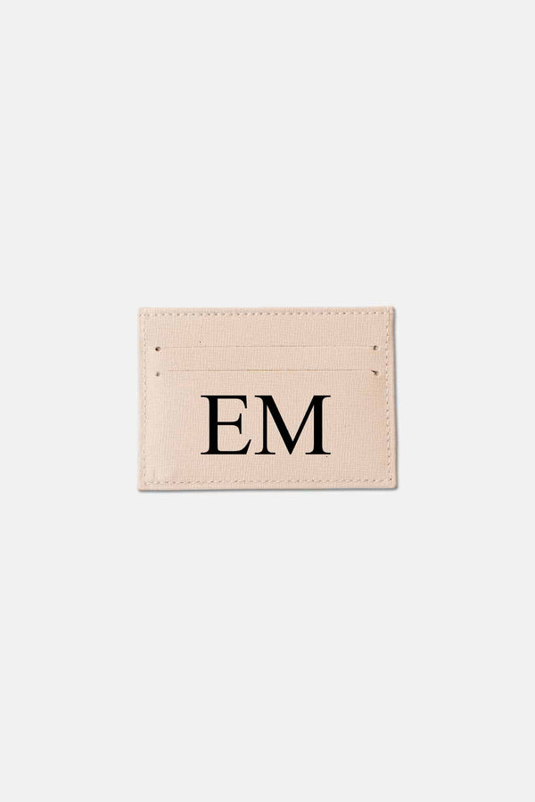 Personalized card holder