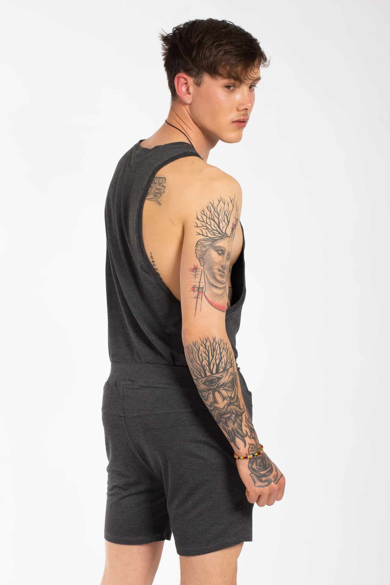 Men's Sleeveless Shirt ANTHRACITE