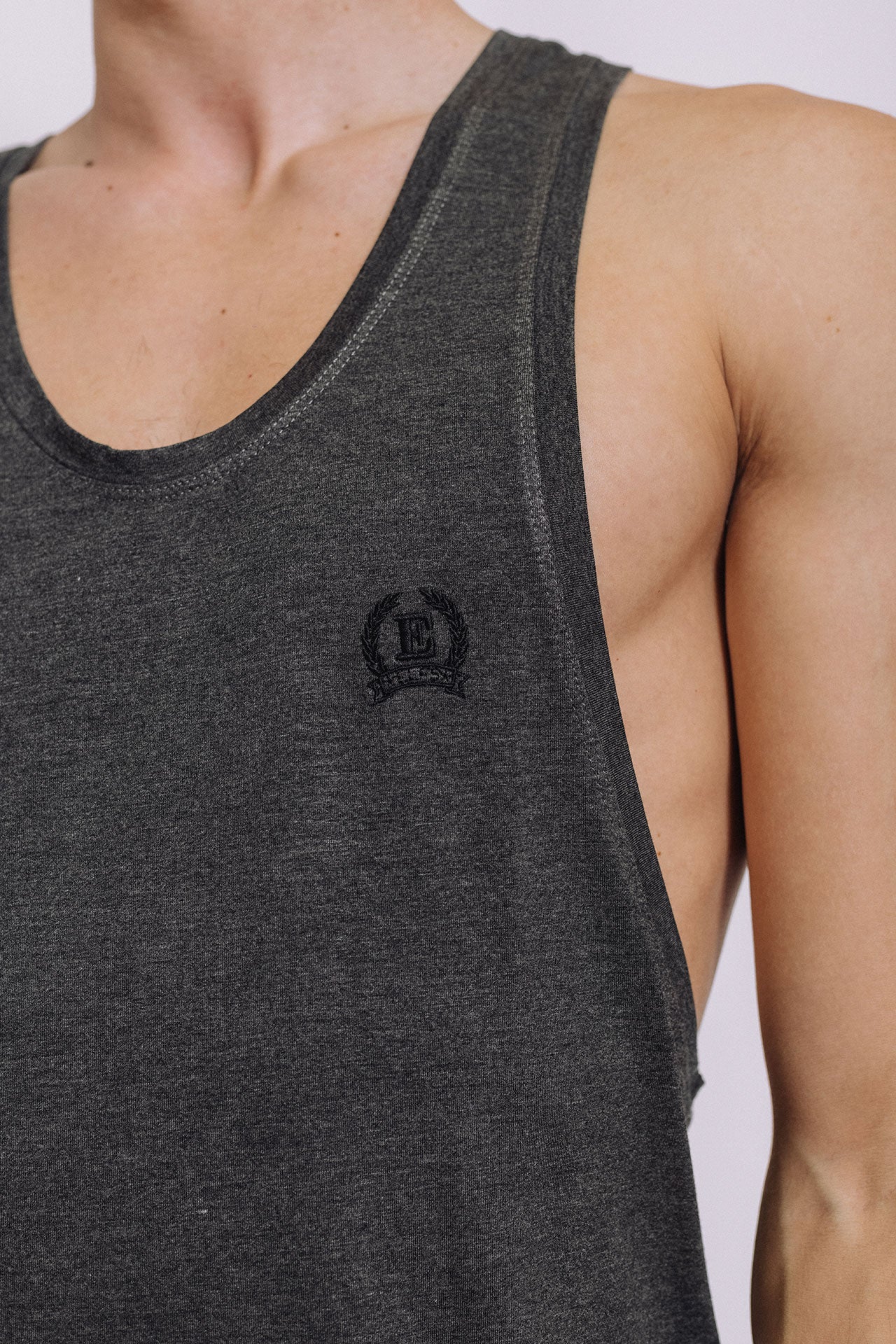 Muška majica bez rukava ANTRACIT