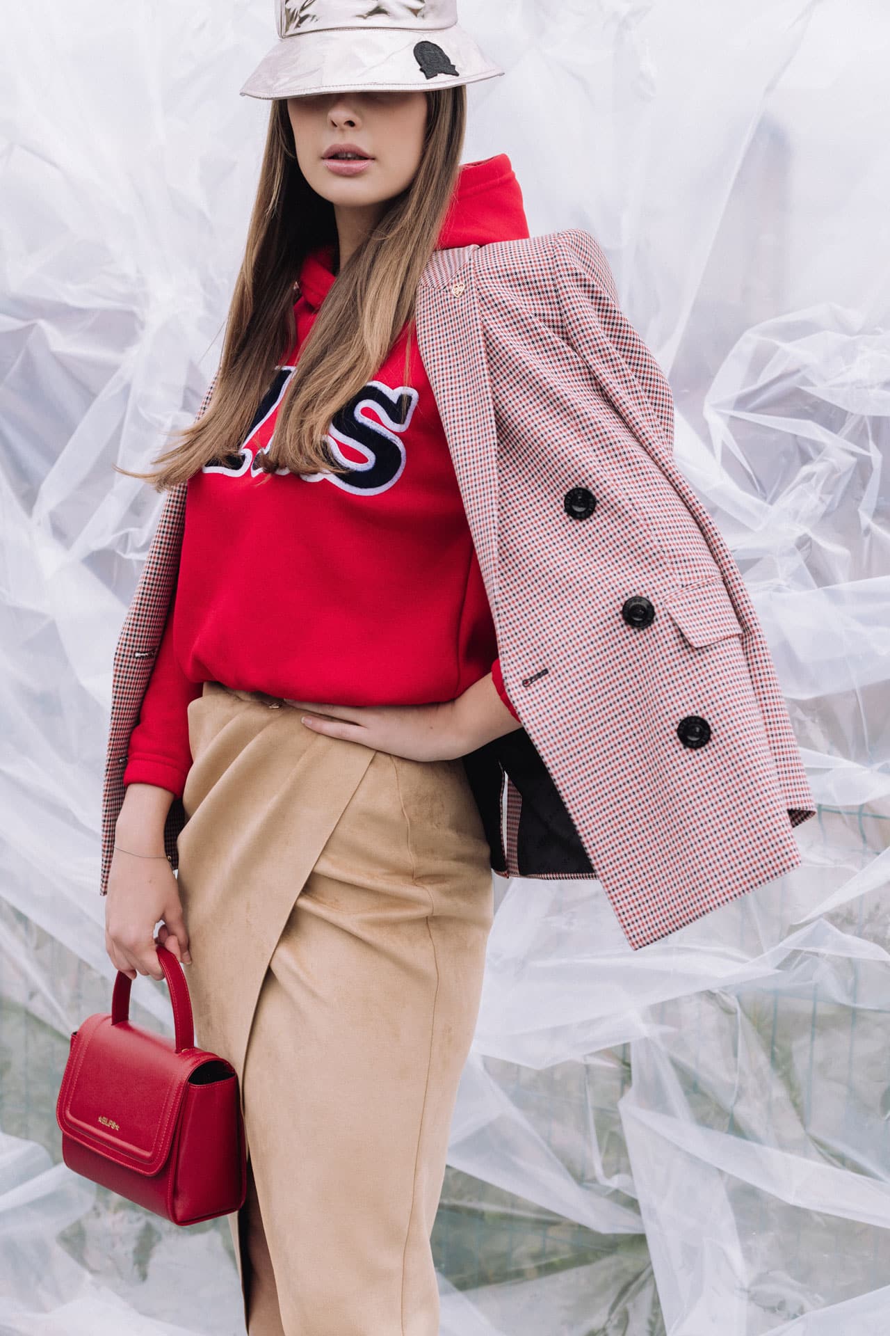 GOLDIE Narrow Brim Hat