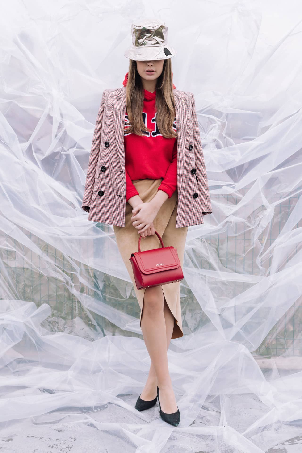 GOLDIE Narrow Brim Hat