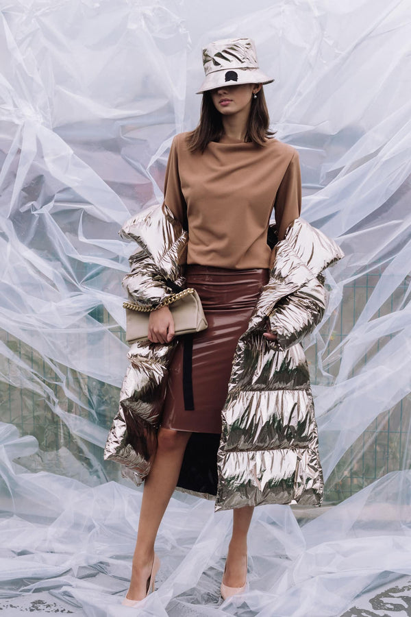 GOLDIE Narrow Brim Hat