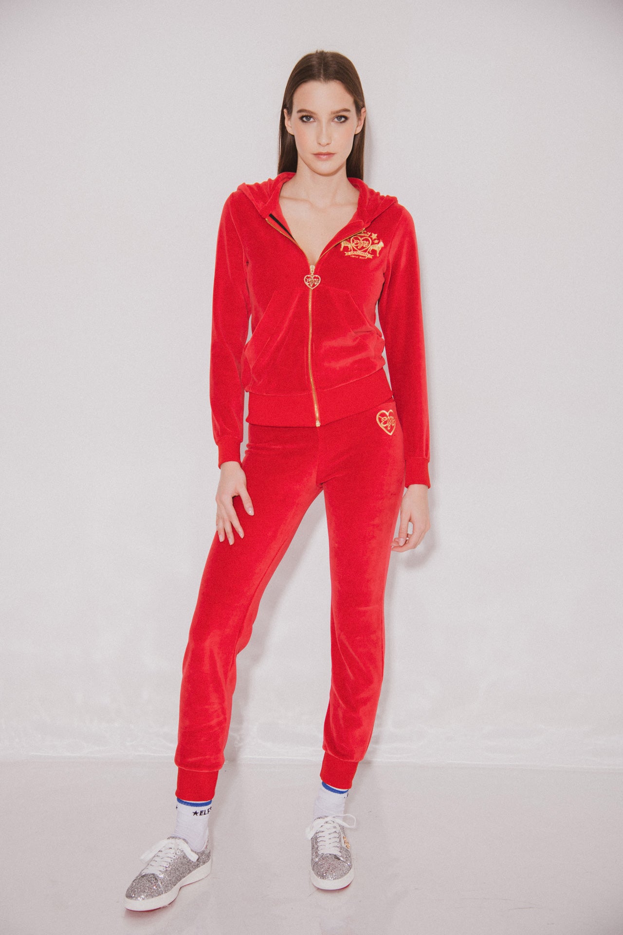 Women's Tracksuit VELVET RED