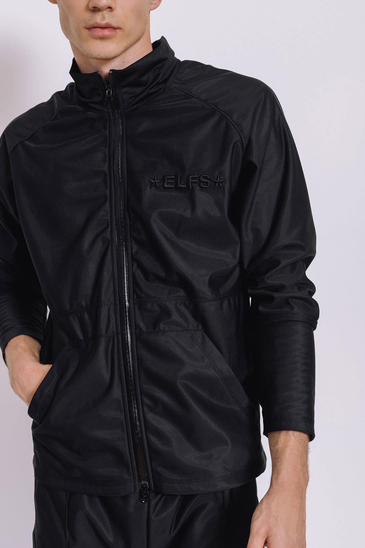 Men's Tracksuit E BLACK