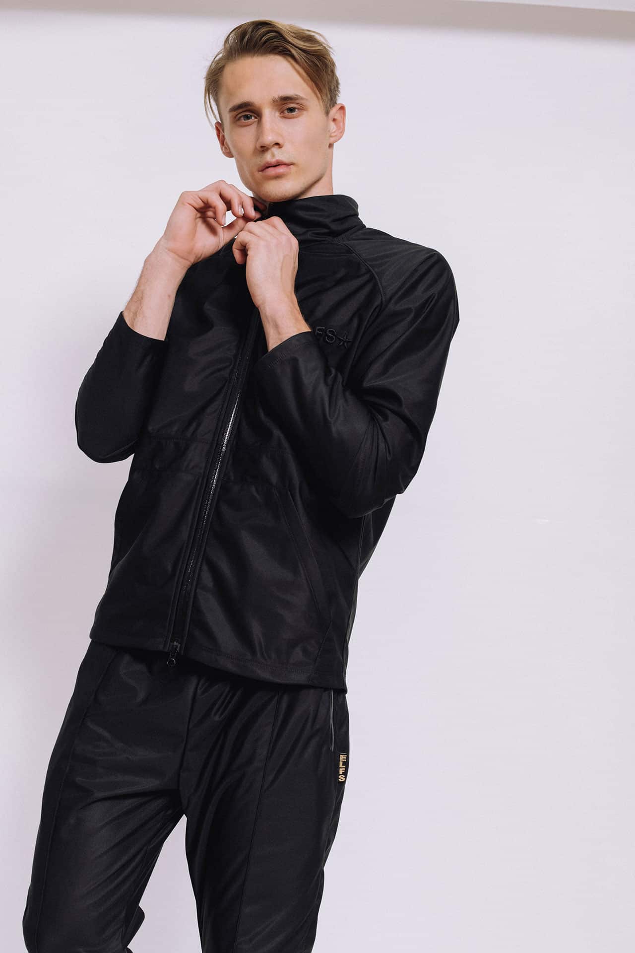 Men's Tracksuit E BLACK