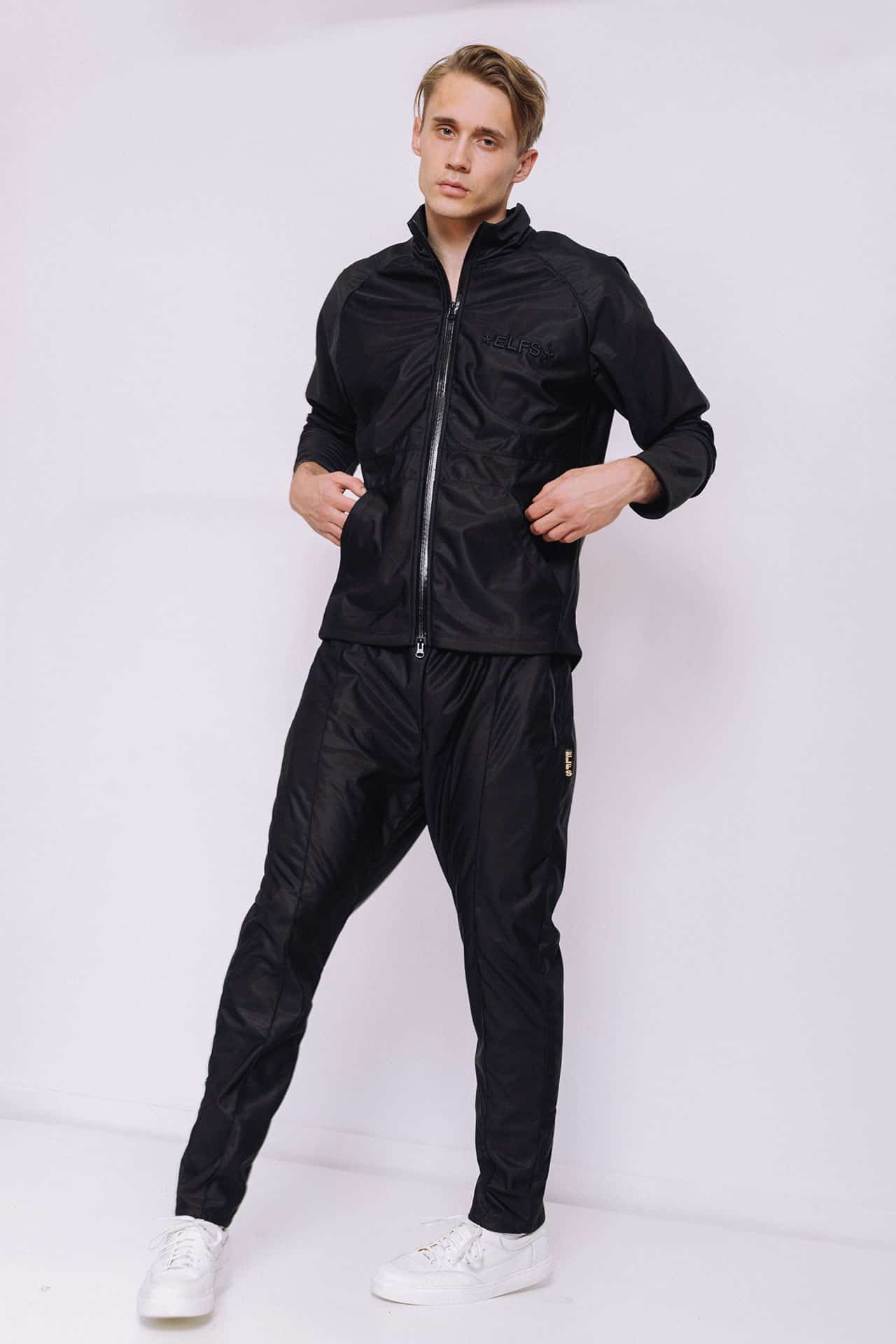 Men's Tracksuit E BLACK