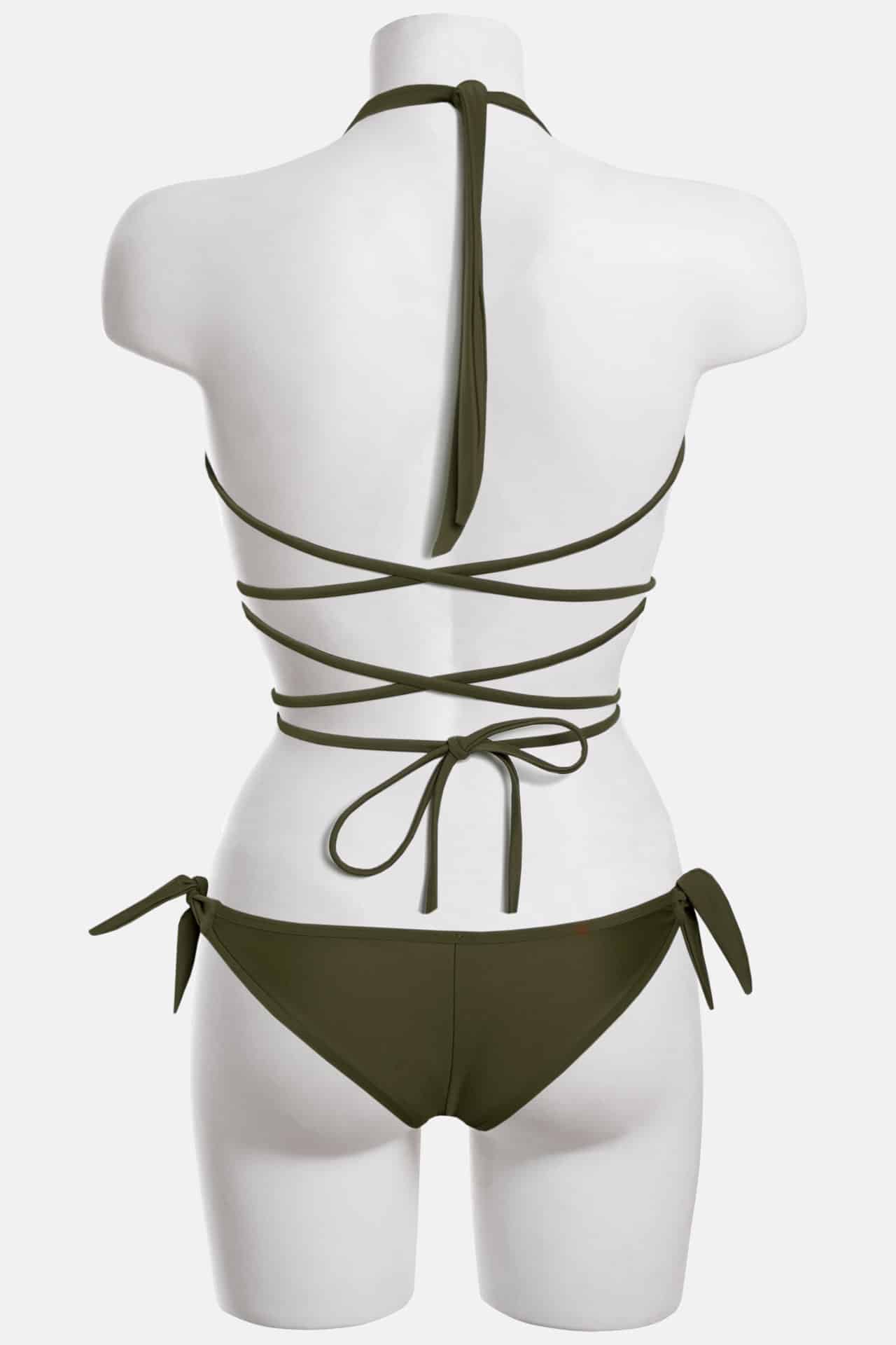 Swimsuit ALESSANDRA OLIVE GREEN