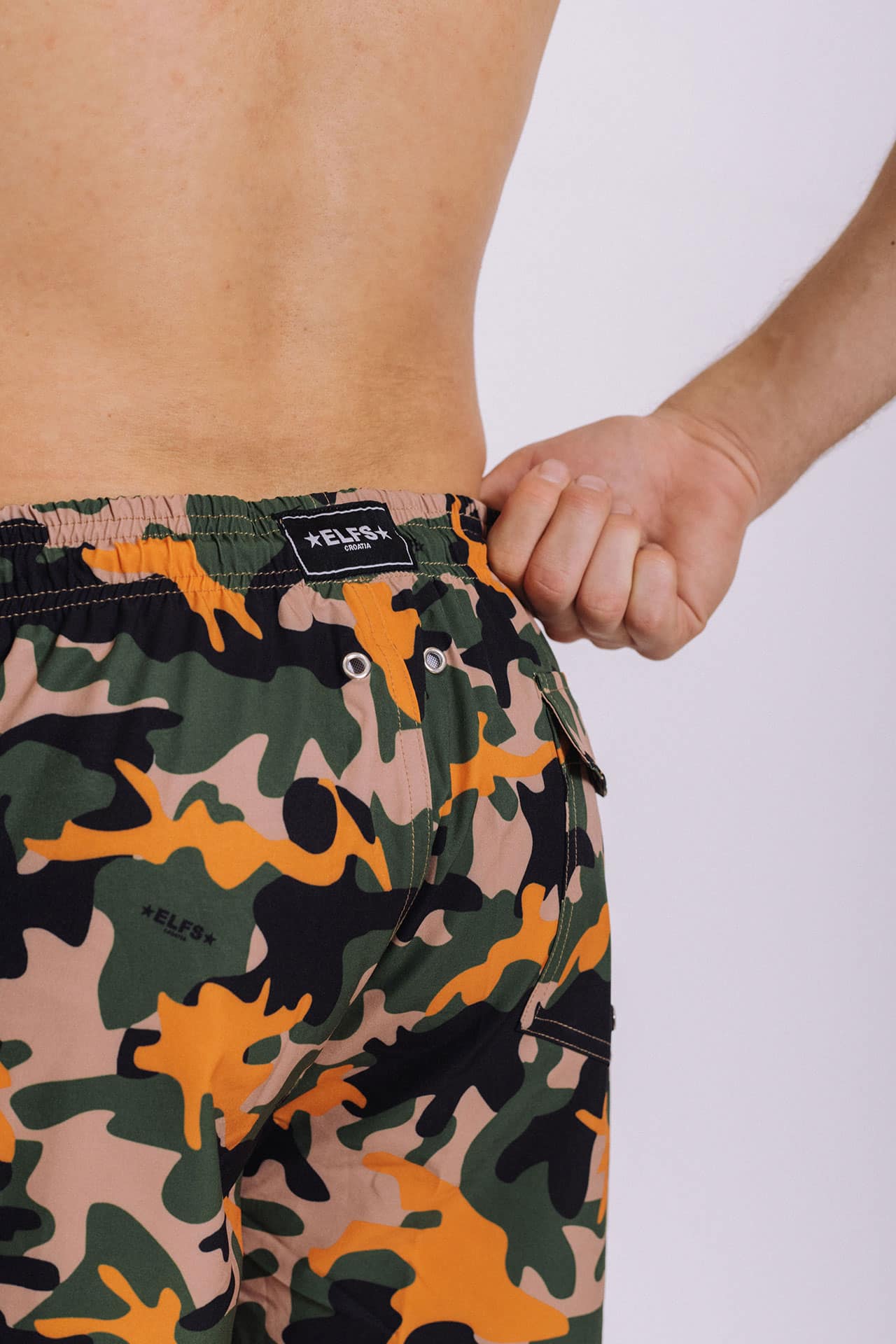 Men's Camouflage Swim Shorts