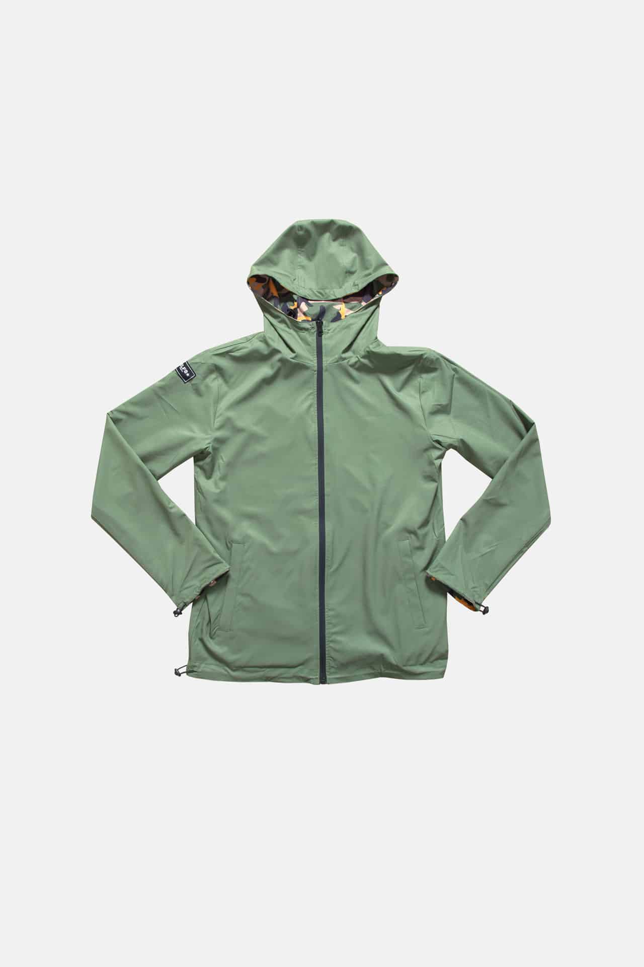Men's WINDJACKET 2FACE OLIVE GREEN & MILITARY
