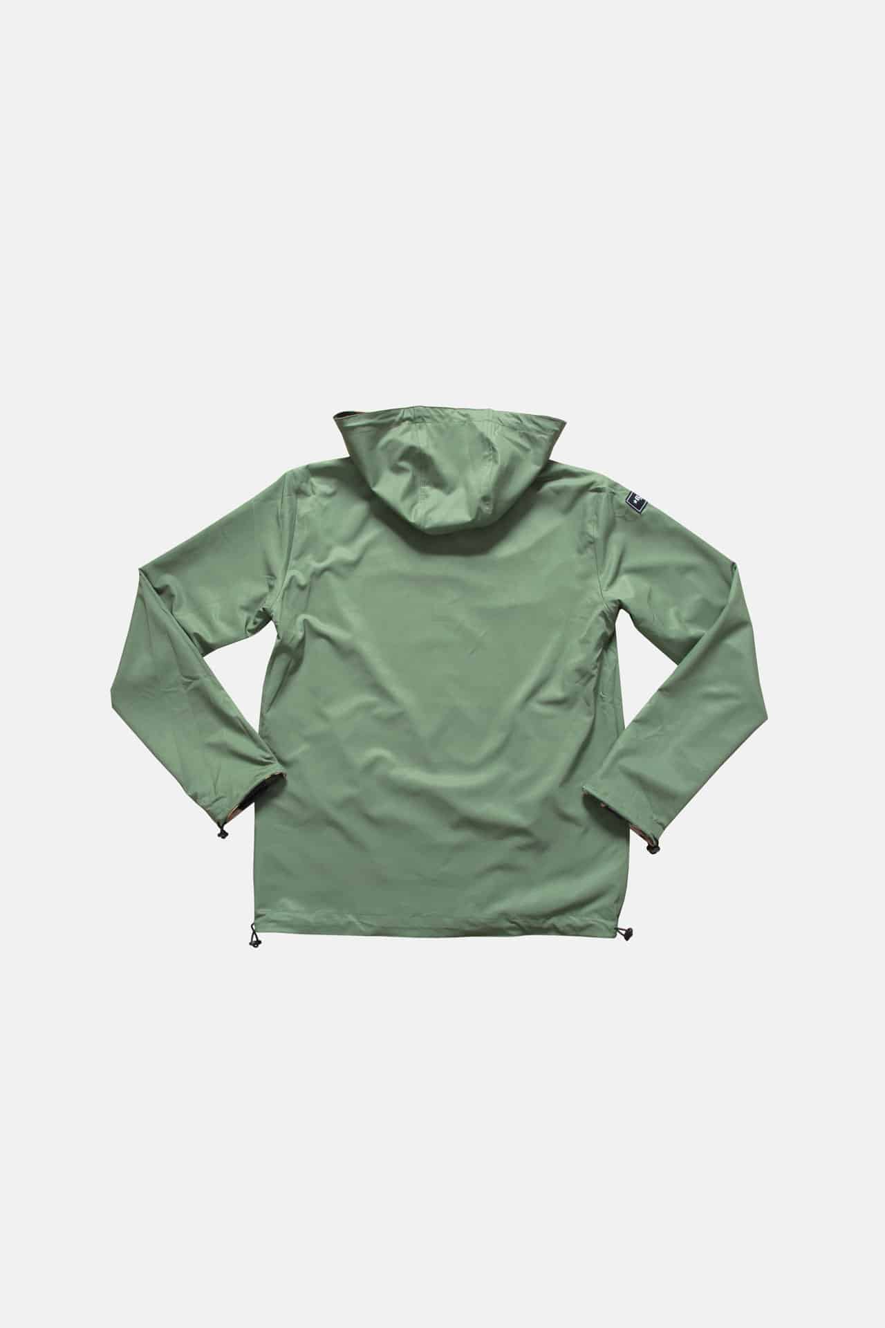 Men's WINDJACKET 2FACE OLIVE GREEN & MILITARY