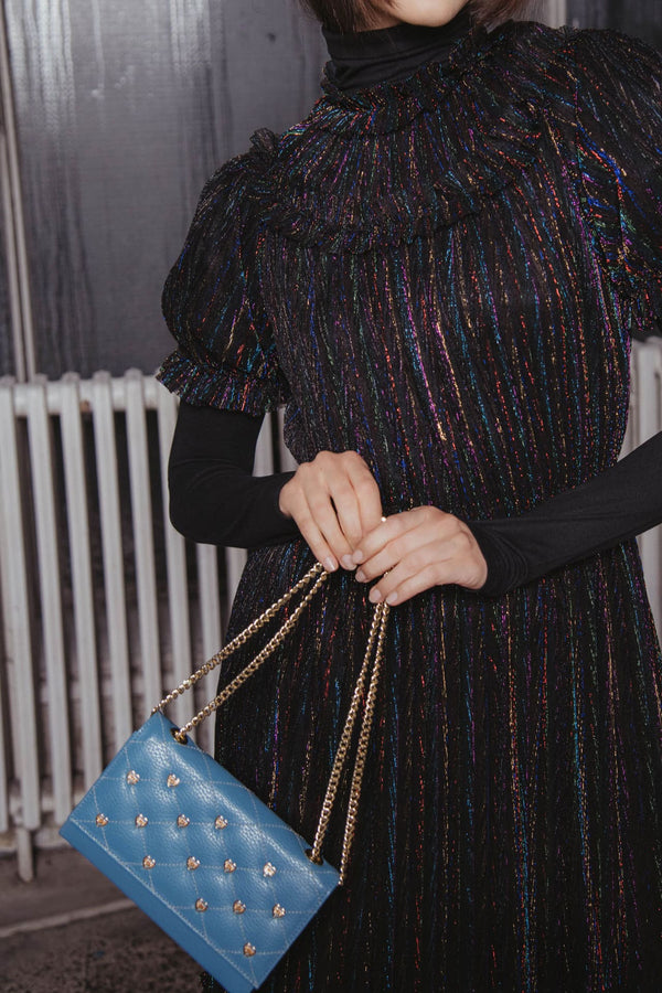 HEARTS AZURE BLUE X Bag