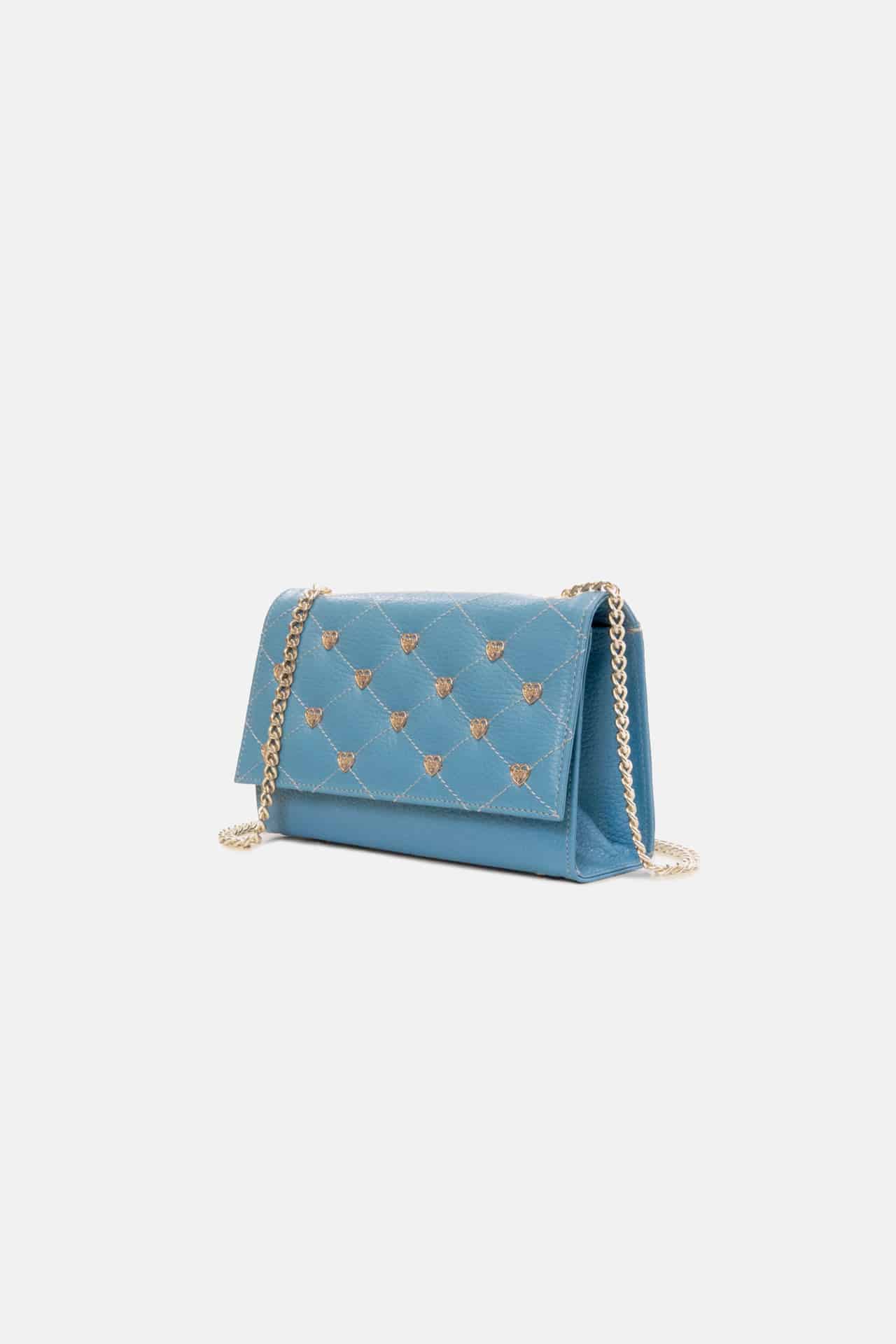 HEARTS AZURE BLUE X Bag