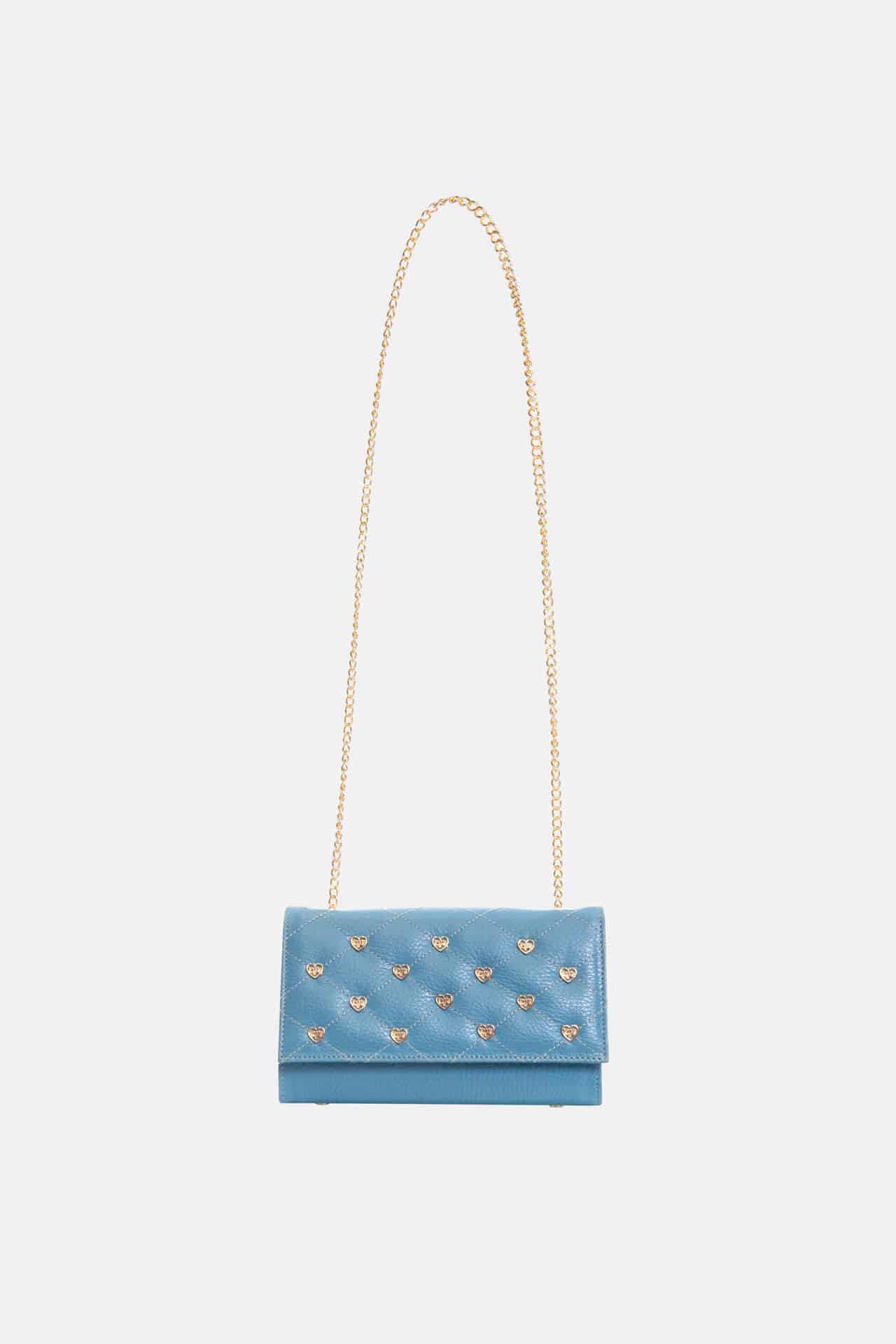HEARTS AZURE BLUE X Bag