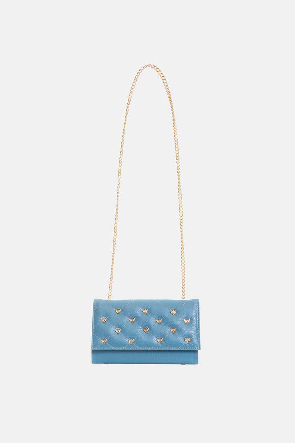 HEARTS AZURE BLUE X Bag