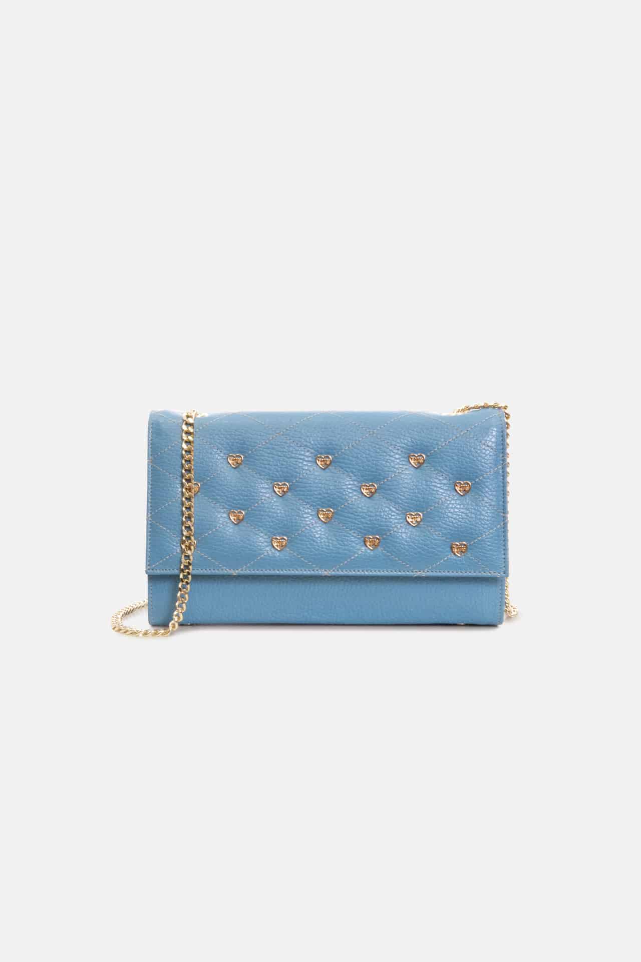 HEARTS AZURE BLUE S Bag