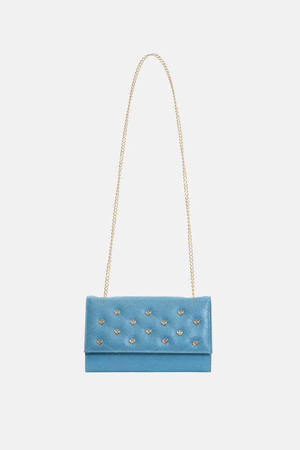 HEARTS AZURE BLUE S Bag
