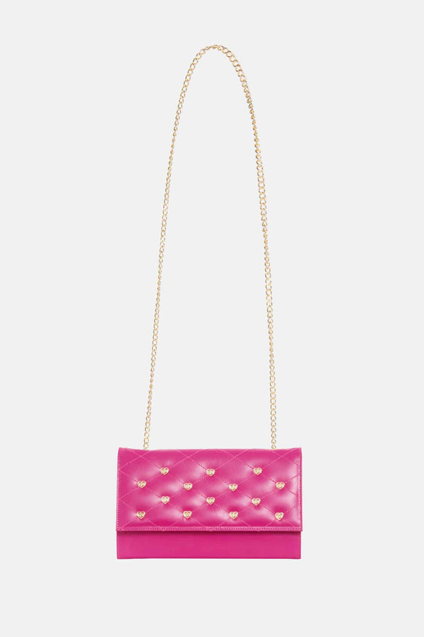 HEARTS FUCHSIA S Bag
