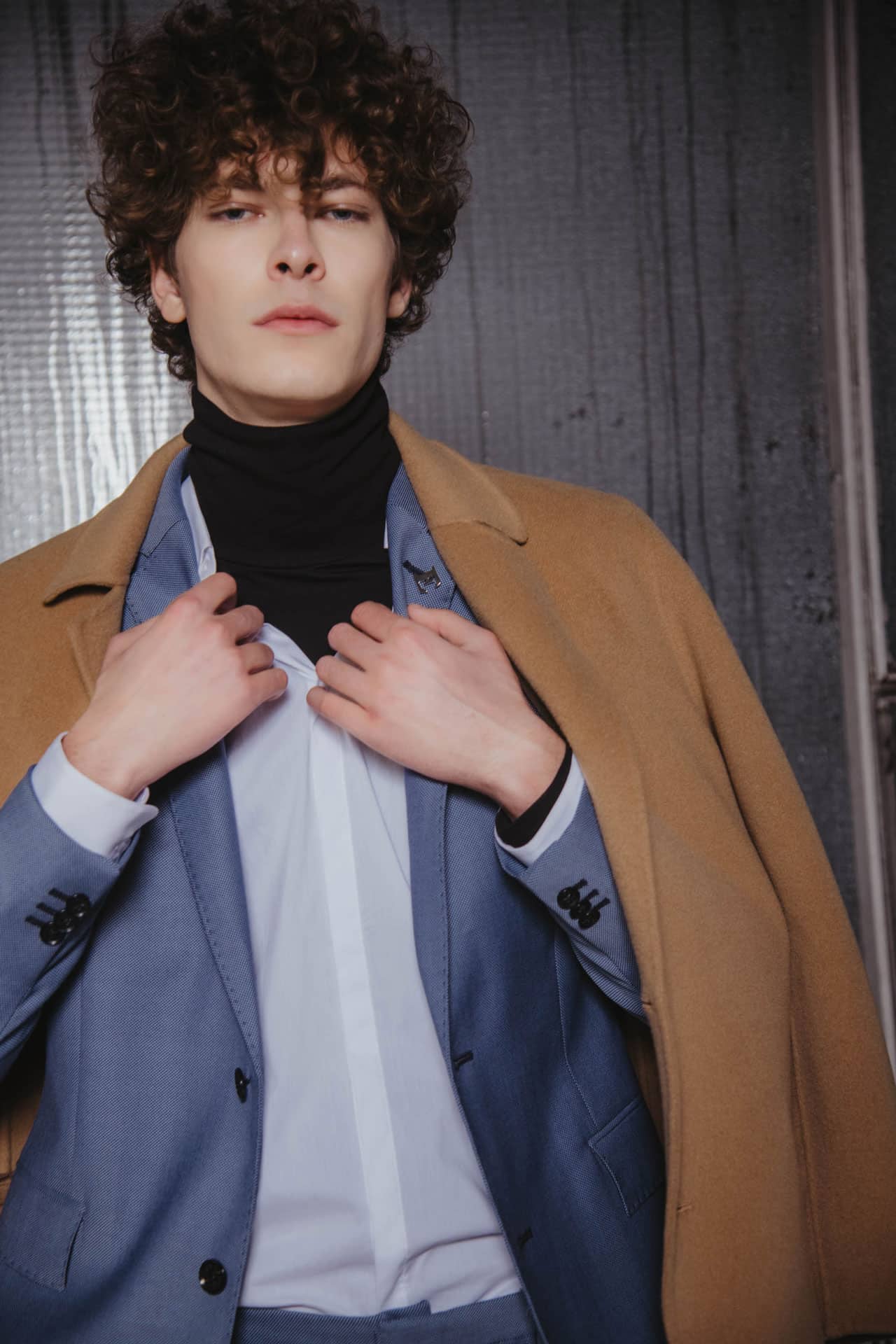 CARLOS CAMEL Coat
