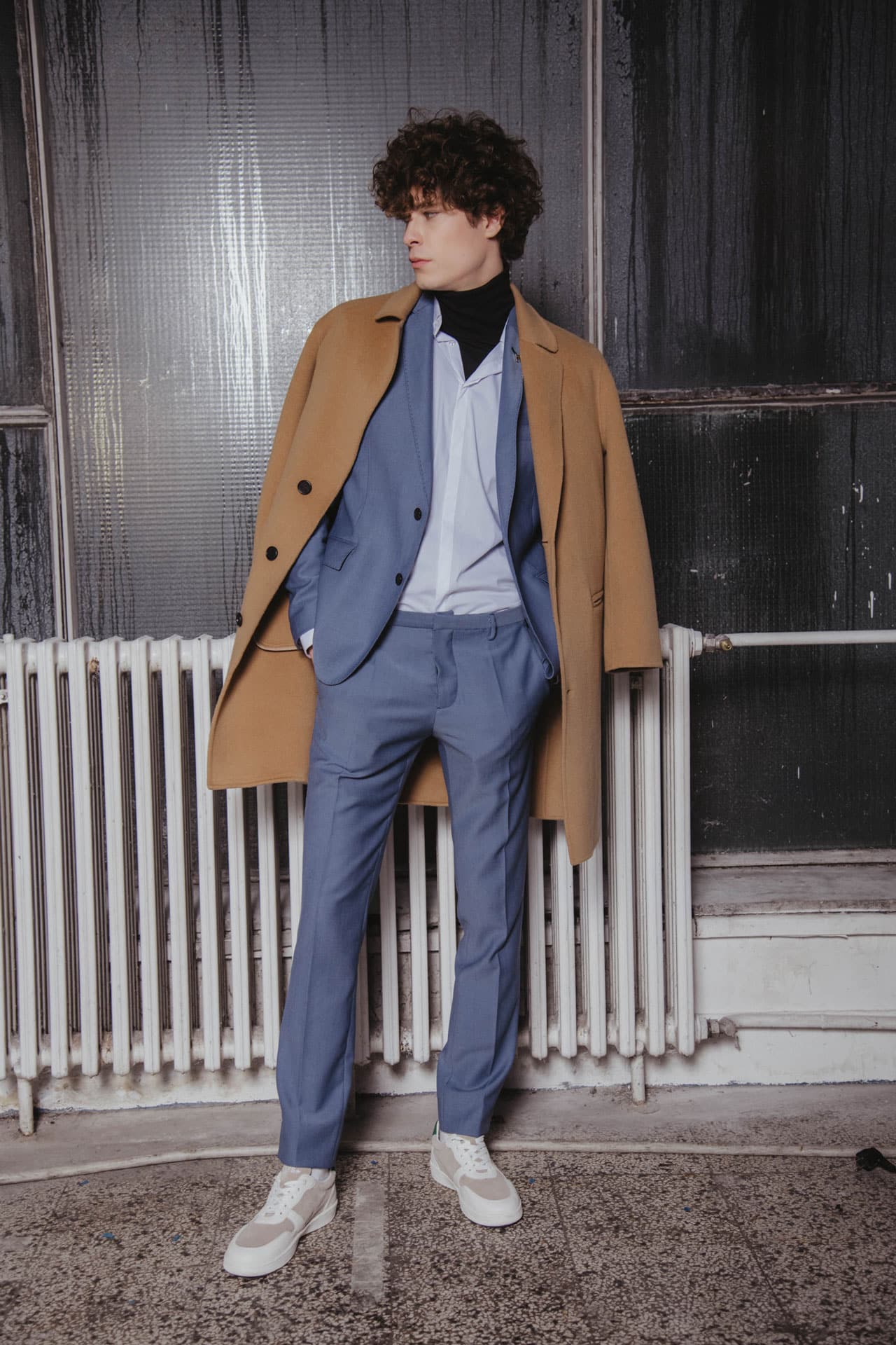 CARLOS CAMEL Coat