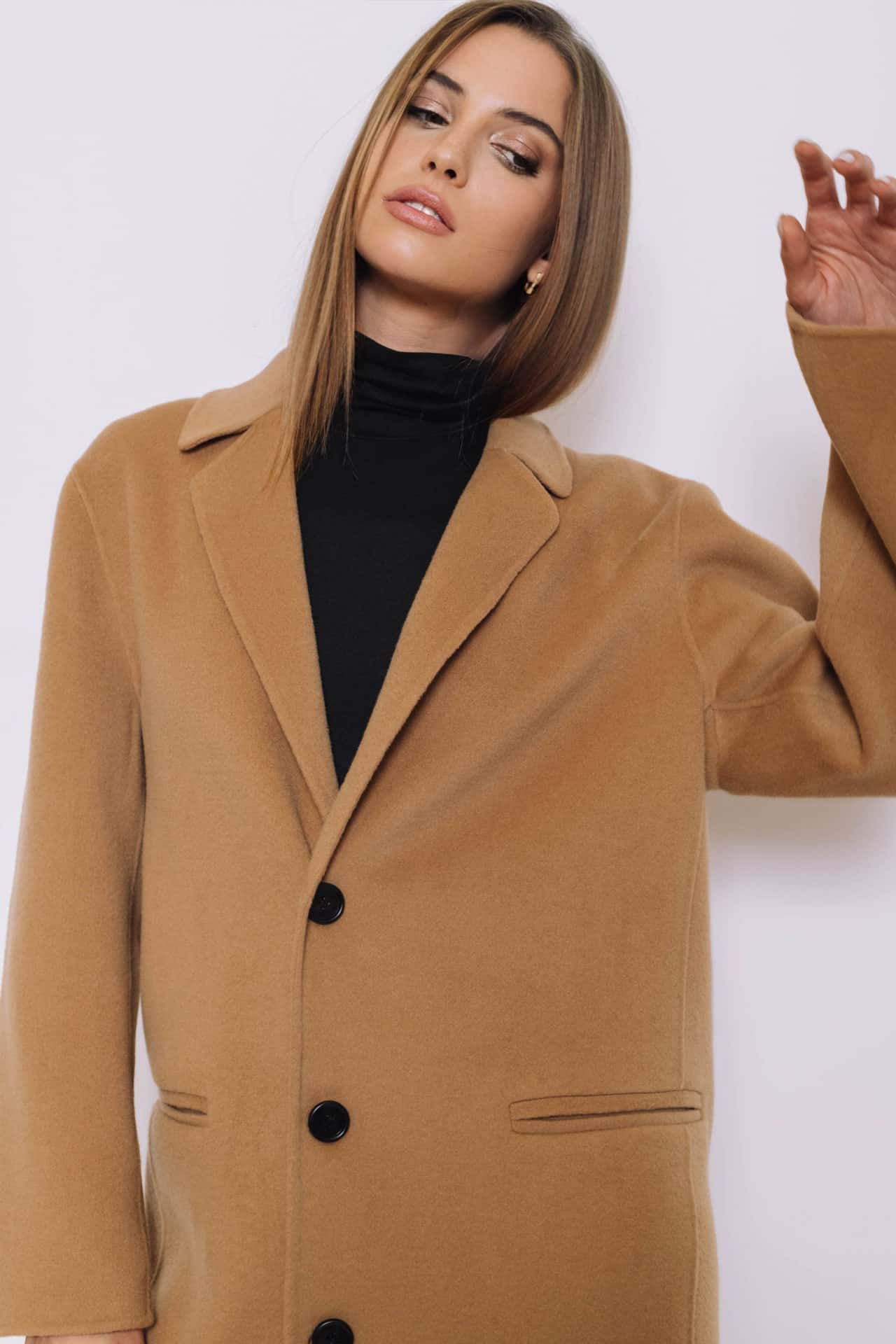 CARLOS CAMEL Coat