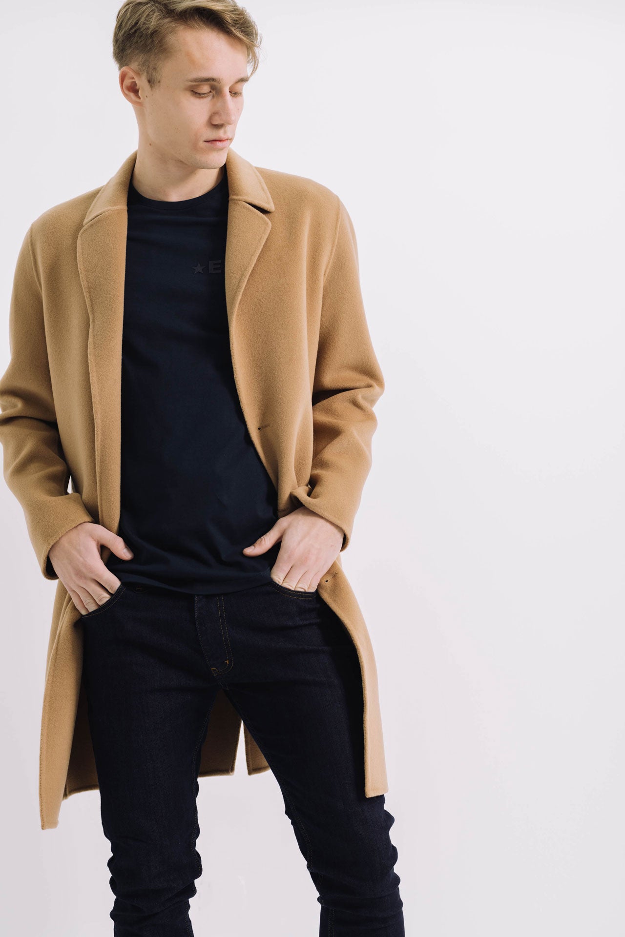 CARLOS CAMEL Coat