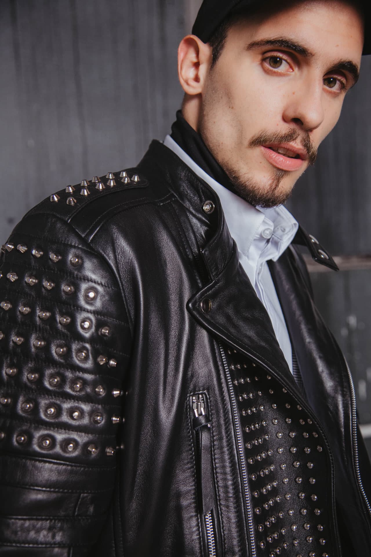 Men's Leather Jacket ENRIQUE