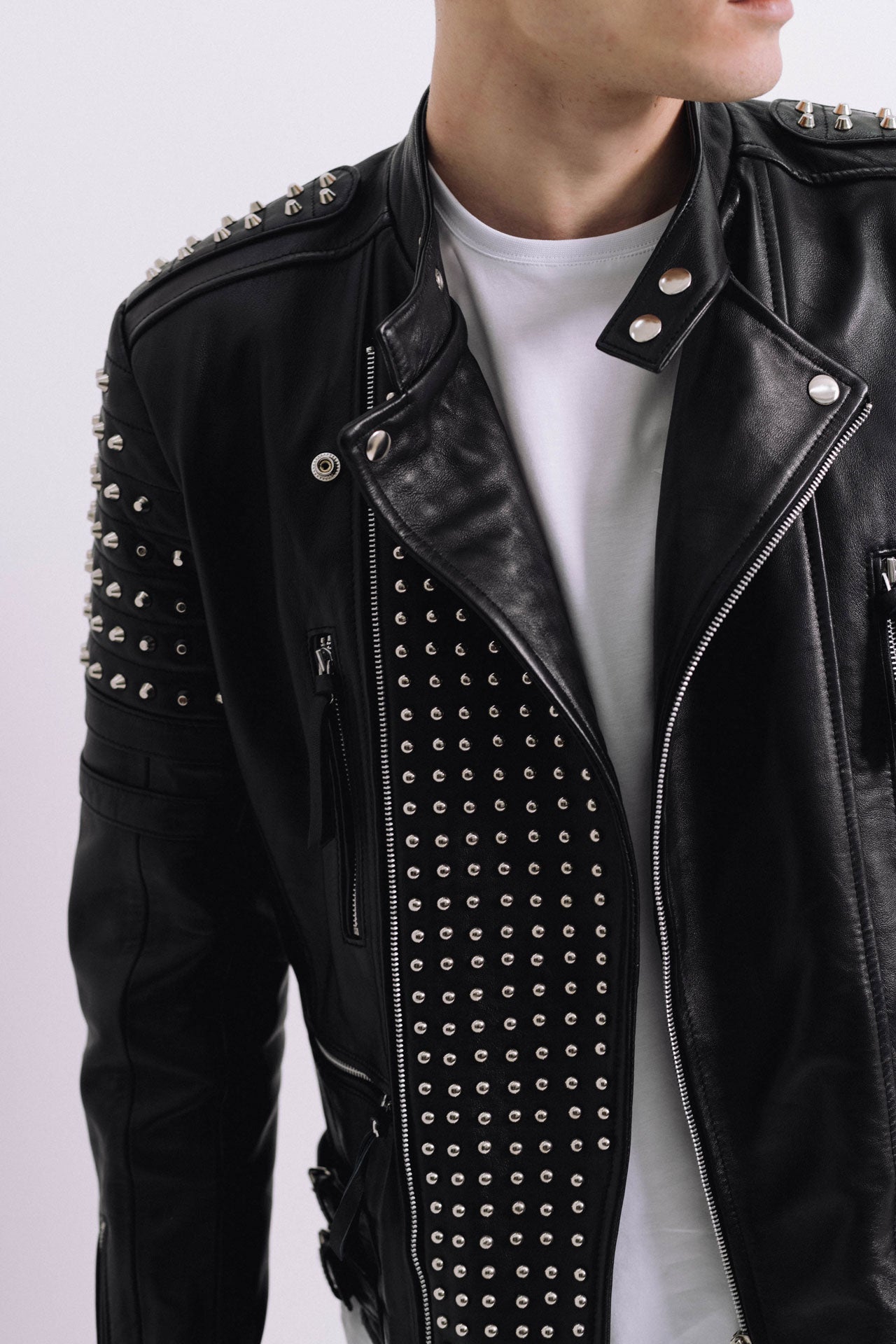 Men's Leather Jacket ENRIQUE